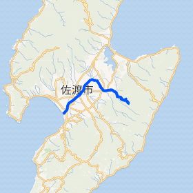 国府川水系周辺の地図