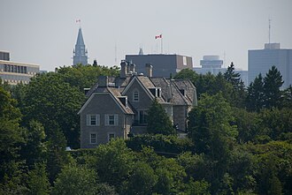 カナダの首相官邸「サセックスドライブ24番地」