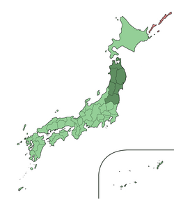 東北地方の地理と気候の概説