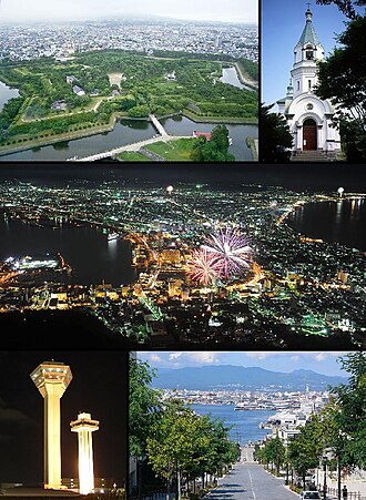 函館市:北海道南部の歴史と観光の港湾都市