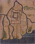 1644年の正保城絵図