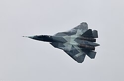 Su-57試作機のLEVECON