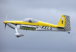 ヴァンズエアクラフトRV-7のセミモノコック構造