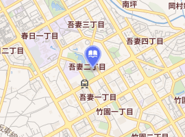 つくば市立中央図書館周辺の地図