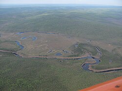 ロシア・アガタ気象観測所の風景