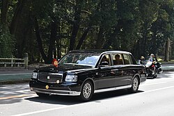 御料車(2019年、奈良県にて)