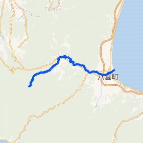 遊楽部川周辺地図
