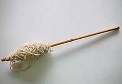 エジプトの素朴なスピンドル