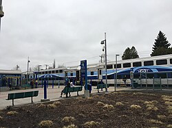 郊外列車DeLaConcorde駅