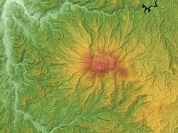 森吉火山の火山体