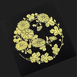 蒔絵の屏風