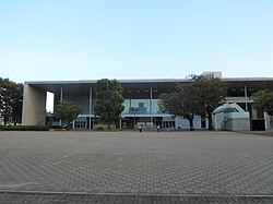 つくばカピオの正面外観