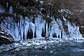 三十槌の氷柱