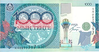 テンゲ紙幣や硬貨に関するイメージ