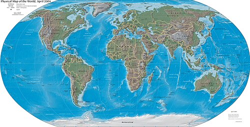 世界地図の概要と歴史的変遷