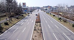 学園南大通り：茨城県つくば市の都市計画道路