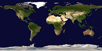 大陸と大州の地理的および地質学的概念