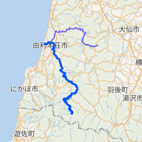 子吉川周辺の詳細地図