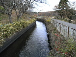 安積疏水(郡山市)