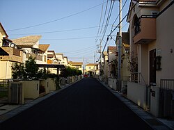 並木三丁目の景観