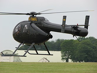 MD 520N のテールブーム