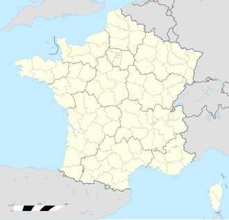 Grenobleの位置(フランス内)