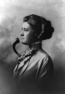 アメリカ合衆国の電話交換手、1911年