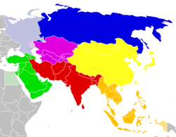 アジアの地域分類