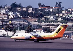 ブリティッシュ・エアロスペースの保有するBAe 146-100