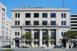 神戸の旧居留地に残る旧チャータード銀行神戸支店の建物