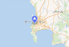 テーブルマウンテン周辺の地図