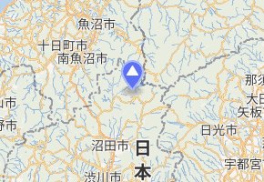 至仏山周辺の地形図