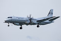 飛行検査中の国土交通省航空局JA004G