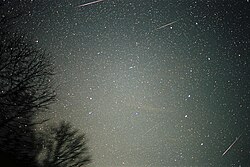 2001年のしし座流星群の流星