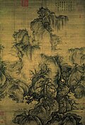 郭煕、早春図