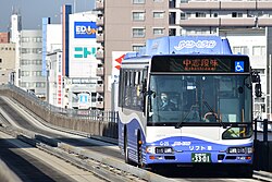 ガイドウェイバス（ゆとりーとライン）