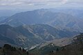 貝月山から望む小津権現山