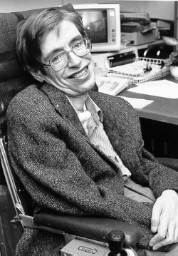 スティーヴン・ホーキング は、1974年に王立協会フェローに選出された。