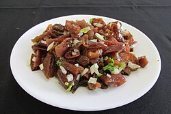 南米のコチャユーヨのサラダ