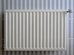 セントラルヒーティングのラジエーター