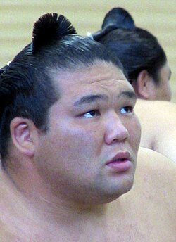 相撲の力士の髷