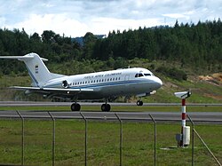 F-28-3000(コロンビア政府専用機)