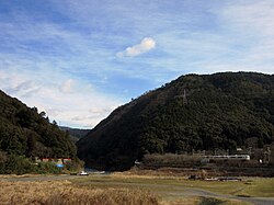保津峡入り口(開削伝承地)