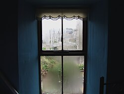 雨による窓の結露