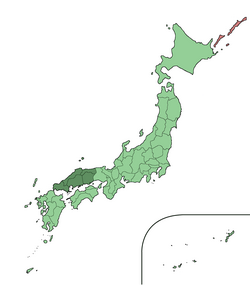 日本の地域区分:本州西部の地理と歴史的背景