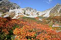紅葉の涸沢カール