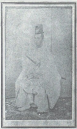 公家姿の東久世通禧