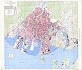 1945年の米軍作成広島市地図