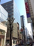 交詢ビルディングの西側外観