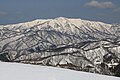 貝月山から望む金糞岳